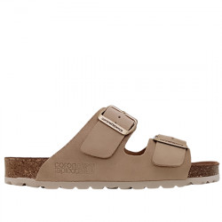 CORONEL TAPIOCCA SANDALIA BIO HEBILLAS SERRAJE PARA MUJER CT707-7 BEIGE COTA048