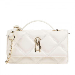 STEVE MADDEN BJEFFA BOLSO BANDOLERA EFECTO PIEL ACOLCHADA CADENA MUJER SM13001604-02002-CRM CREAM STMA088