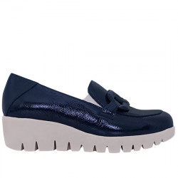 WONDERS BRISA MOCASÍN SPORT CHAROL CON CUÑA PARA MUJER C-33330 BALTIC WON056