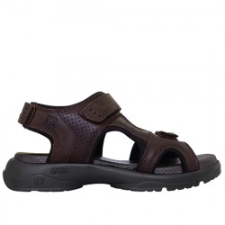CORONEL TAPIOCCA SANDALIA VELCROS PIEL Y NEOPRENO PARA HOMBRE C627-18 MARRÓN COTA050