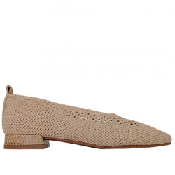 ALBO ZAPATO SALÓN PLANO RAFIA MUJER CELIA COMPANY 9306 TRIGO ALBO201