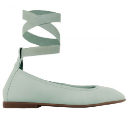 GULLIVER ZAPATO FRANCESITA ANTE DE ATAR NIÑA CALZADO INFANTIL DE VILLENA MP-10043 SALVIA GUL051
