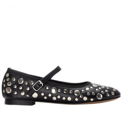 XTI BAILARINA EFECTO PIEL CON TACHAS PARA MUJER 144651 NEGRO XTI069