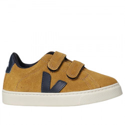 VEJA KID'S SNEAKERS DE PIEL PARA NIÑOS ESPLAR SUEDE SV0303053C CAMEL NAUTICO VEJA037