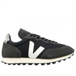 VEJA SNEAKERS MUJER RIO BRANCO ALVEOMESH RB0102367A BLACK WHITE OXFORD GREY VEJA044