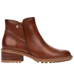 PIKOLINOS MEDINA BOTINES PIEL TACÓN MUJER W0D-8871 CUERO PIK115