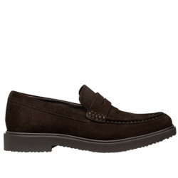 GEOX RESPIRA MASSIMIANO MOCASINES SERRAJE HOMBRE TRASPIRABLE U56H9C 000022 C6006 DK BROWN GEOX214