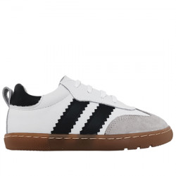 CHUCHES SNEAKERS PIEL RETRO NIÑOS RESPETUOSO-BAREFOOT CHST-6002 BLANCO CHU056