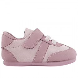 CHUCHES SNEAKERS SERRAJE VELCRO NIÑAS RESPETUOSO-BAREFOOT 72/S-23 ROSA ANTIQUE CHU058