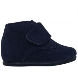 CHUCHES BOTÍN SERRAJE VELCRO NIÑOS RESPETUOSO-BAREFOOT 77/S-00 MARINO CHU059