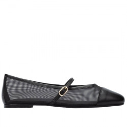 MARTINELLI LARIANA BAILARINAS REJILLA PARA MUJER 1750-B500PY BLACK MART038