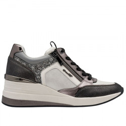 TAMARIS DEPORTIVO CASUAL PIEL MULTI CON CUÑA PARA MUJER 1-23703-41-290 DARK GREY TAMA001