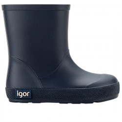 IGOR YOGI BOTAS DE AGUA NIÑOS RESPETUOSO-BAREFOOT W10291-003 MARINO IGOR049