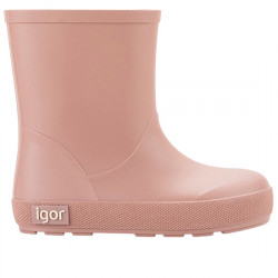 IGOR YOGI BOTAS DE AGUA NIÑAS RESPETUOSO-BAREFOOT W10291-010 ROSA IGOR050