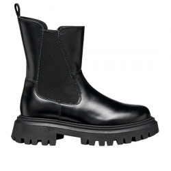 GEOX RESPIRA KIDS J. MAQUINNENS B BOTA CHELSEA EFECTO PIEL NIÑA J56M6D 0CNNH C9999 BLACK GEOX225