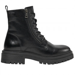 GEOX RESPIRA D IRIDEA BOTA MILITAR MUJER D16HRF 00043 C9999 BLACK GEOX229