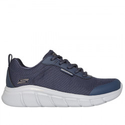 SKECHERS BOBS SPORT B FLEX - FLEX PROOF DEPORTIVO TRAINING WATERPROOF MUJER 117351 DKNV DARK NAVY SKE261