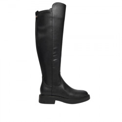 GUESS BOTA ALTA PIEL MUJER FLFFYZELE11 NEGRO GUE157