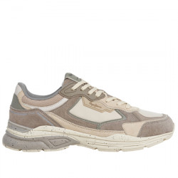 PEPE JEANS DAVE EARTH SNEAKERS MULTI SERRAJE CASUAL HOMBRE PMS600007 844 BEIGE PPJ053