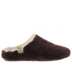 VICTORIA ZAPATILLAS DE CASA CHINELA PELO MUJER SOFT 1081123 BURDEOS VIC342