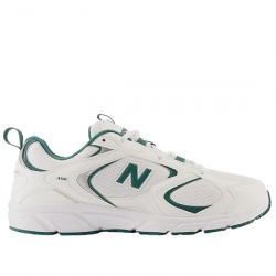 NEW BALANCE ML408T SNEAKER CASUAL RUNNING RETRO REJILLA UNISEX BLANCO-VERDE NEBA005