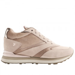 GIOSEPPO LANDFALL SNEAKERS CASUAL RASO Y SERRAJE CON CUÑA INTERNA PARA MUJER 77024 BEIGE GIO435
