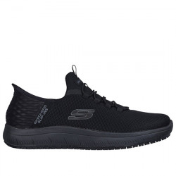 SKECHERS SLIP-INS WORK: SUMMITS - COLSIN DEPORTIVO DE TRABAJO PARA HOMBRE 200205EC BBK BLACK SKE269