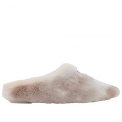 NORTEÑAS ZAPATILLAS DE CASA CHINELAS PELUCHE MUJER 30-191 BEIGE NORT033