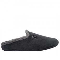 NORTEÑAS ZAPATILLAS DE CASA CHINELAS TERCIOPELO HOMBRE 3814791 GRIS NORT037