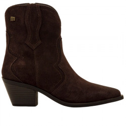 MUSTANG DAPHNE BOTÍN COWBOY SERRAJE DE MUJER 55302-C59098 MOCHA MUST142