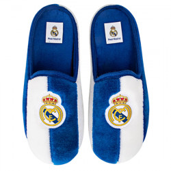 MARPEN SLIPPERS ZAPATILLAS DE CASA EQUIPOS DE FUTBOL OFICIAL REAL MADRID FC UNISEX CFRM11 AZUL-BLANCO MARP027