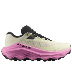 SALOMON ULTRA GLIDE 3 ZAPATILLA TRAIL RUNNING MUJER 478745 ALMOND MILK / CYCLAMEN / BLACK SAL249