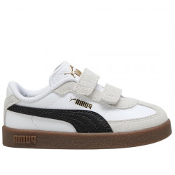 PUMA CLUB II ERA INF + PS SNEAKER PIEL CASUAL VELCRO NIÑOS 402307 / 402308 02 WHITE / BLACK PUMA060