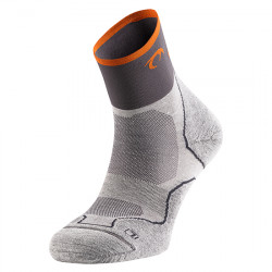 LURBEL DESAFIO FOUR CALCETINES DE TRAIL RUNNING UNISEX 00C1.242U.2813 GRIS HIELO / NARANJA LURB014