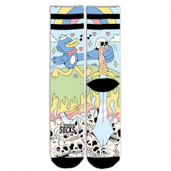 AMERICAN SOCKS "CUTE CHAOS" – MID HIGH AS525