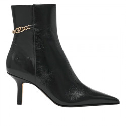 STEVE MADDEN AUORA BOTÍN CREMALLERA PIEL TACÓN ALTO MUJER 11004959 BLACK STMA094