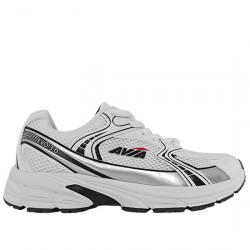 AVIA SNEAKER CASUAL RETRO RUNNING MESH PARA MUJER AV9-2 BLANCO / NEGRO AVIA002