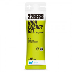 226ERS HIGH ENERGY GEL 76g CAFFEINE 160mg GEL ENERGÉTICO 5833 LIME 226E006
