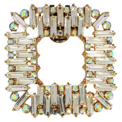 SHINY DECORACIÓN DE CALZADO (2 UNIDADES) 1175 CUADRO ORO SHINY175