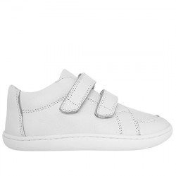 CHETTO DEPORTIVO PIEL VELCRO NIÑOS RESPETUOSO-BAREFOOT 14000 BLANCO CHET011