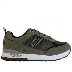 BEVERLY HILLS POLO CLUB BEVERLY MIX SNEAKERS MULTI CASUAL PARA HOMBRE BHM523100 GREEN BHPC001