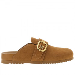 GUESS GALAVANTA ZUECO ESTILO BIO DE SERRAJE PARA MUJER FLPGALESU06 BROWN GUE161