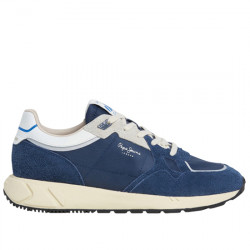 PEPE JEANS MARLON VIBE SNEAKERS RETRO SERRAJE CASUAL HOMBRE PMS600001 588 OCEAN BLUE PPJ062