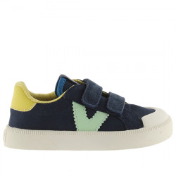 VICTORIA OLIVER DEPORTIVO LONA VELCRO NIÑOS RESPETUOSO-BAREFOOT 1356104 MARINO VIC353