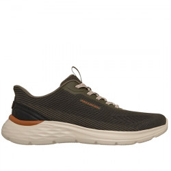 SKECHERS SLIP-INS RELAXED FIT: GARNER - ELLIS DEPORTIVO TRAINING HOMBRE 211369 OLV OLIVE SKE276