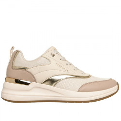 SKECHERS BILLION 2 - MONROE DEPORTIVO CASUAL EFECTO PIEL MUJER 177342 NTGD NATURAL/GOLD SKE278
