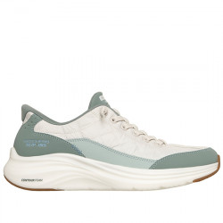 SKECHERS SLIP-INS: CONTOUR FOAM - COZY FIT DEPORTIVO CASUAL TEJIDO ACOLCHADO MUJER 150404 SAGE SALVIA SKE282