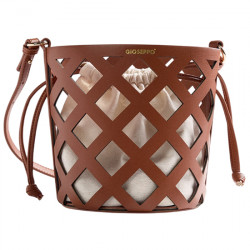 GIOSEPPO TUKUYU BOLSO BUCKET CALADO EFECTO PIEL 78266 CUERO GIO451