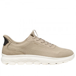 GEOX U SPHERICA PLUS "FAST IN" SNEAKER TRANSPIRANTE TEJIDO HOMBRE U55MPA 06KEK C5004 SAND GEOX230