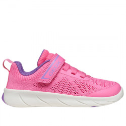 GEOX RESPIRA KIDS FOOT-RUN SNEAKERS MESH TRAINING NIÑA RESPETUOSO-BAREFOOT J65PCA 06K9J CE88Q PINK/LAVENDER GEOX232